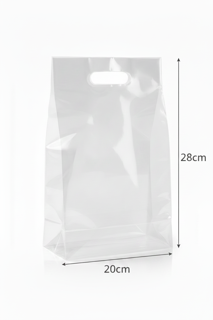 Clear Polyester Plastic Carrier Bags